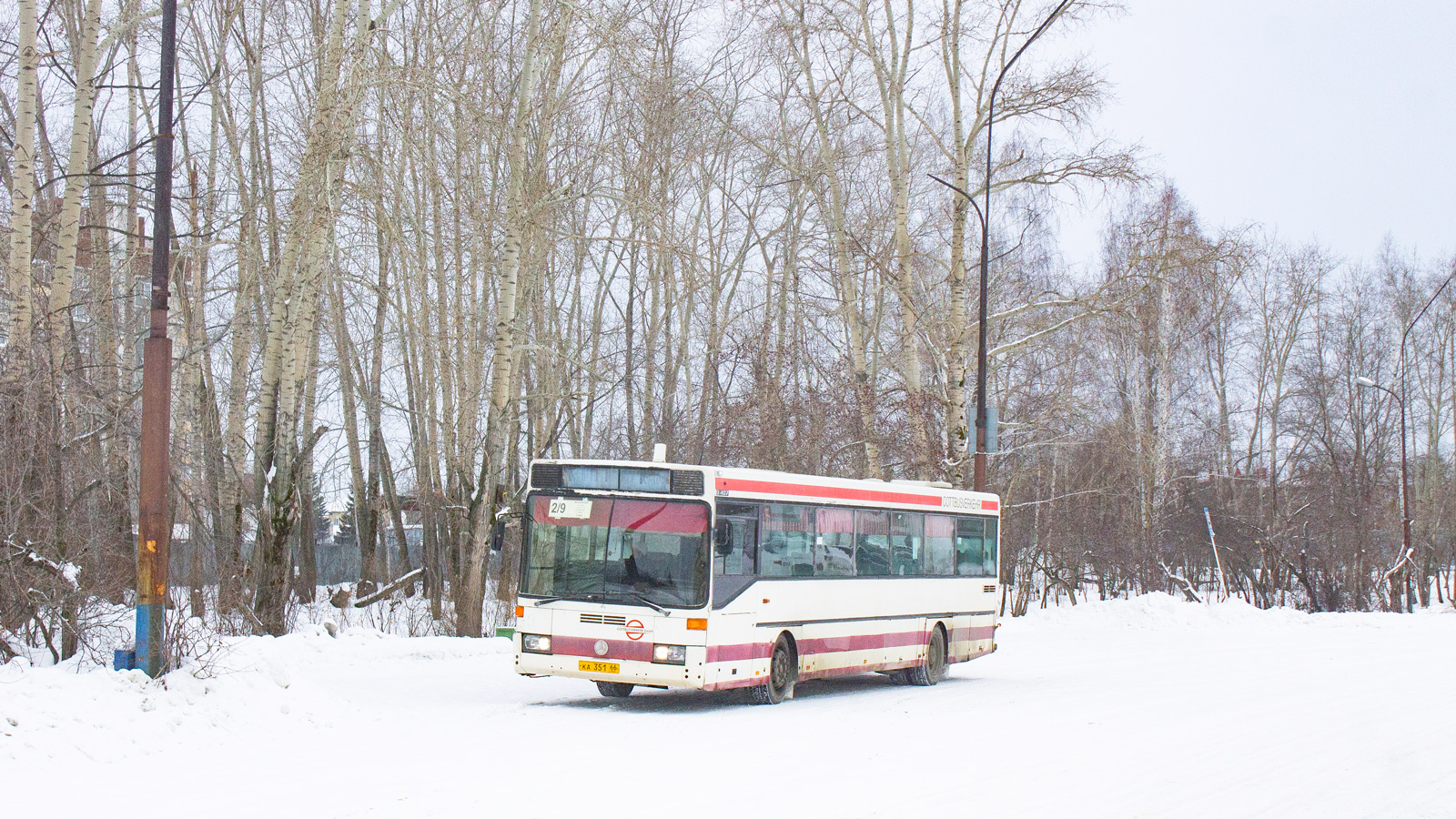 Свердловская область, Mercedes-Benz O407 № КА 351 66