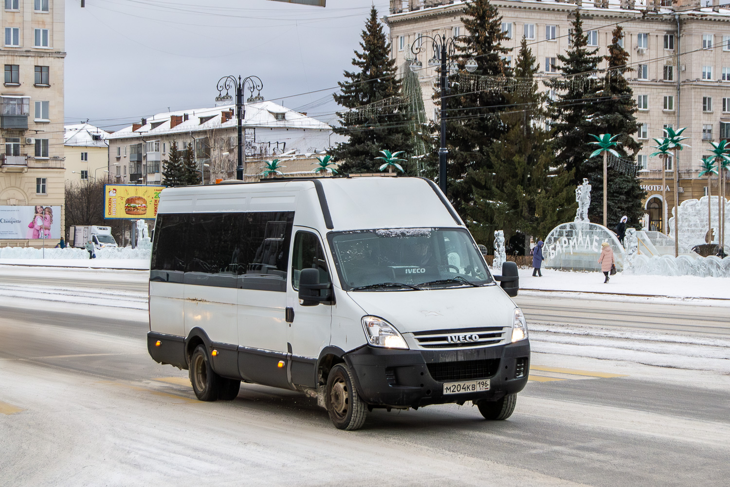 Свердловская область, Нижегородец-2227UU (IVECO Daily) № М 204 КВ 196