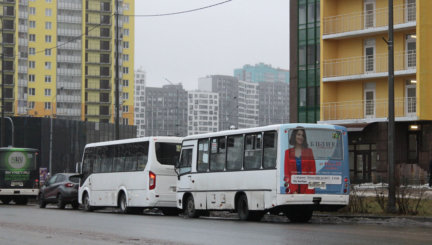 Ленинградская область, ПАЗ-320402-05 "Вектор" № В 551 ХР 47