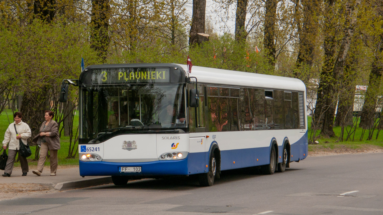 Латвия, Solaris Urbino II 15 № 65241