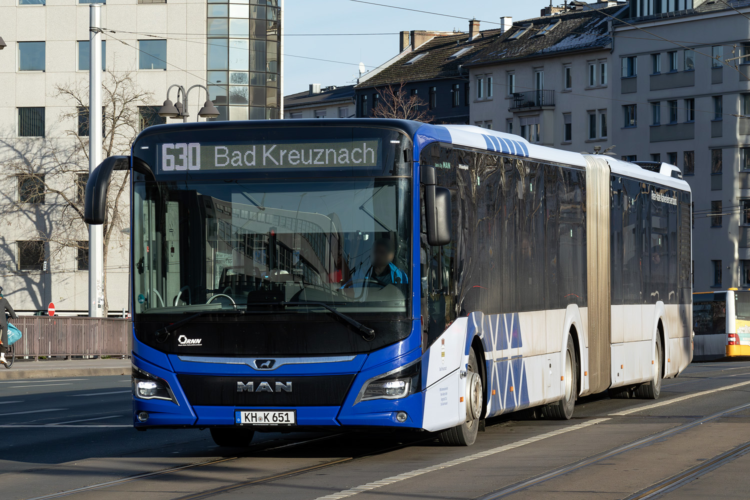Рейнланд-Пфальц, MAN 18C Lion's City 18 NG360 EfficientHybrid № KH-K 651