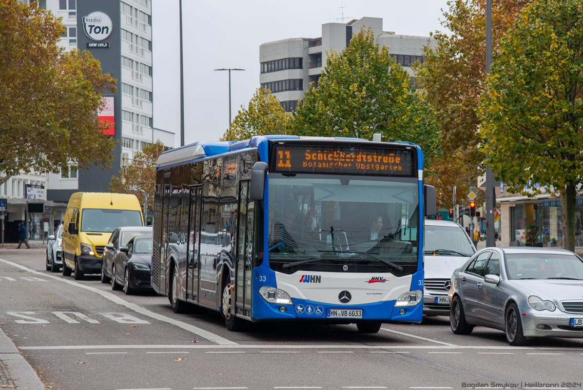 Баден-Вюртемберг, Mercedes-Benz Citaro C2 LE hybrid № 33