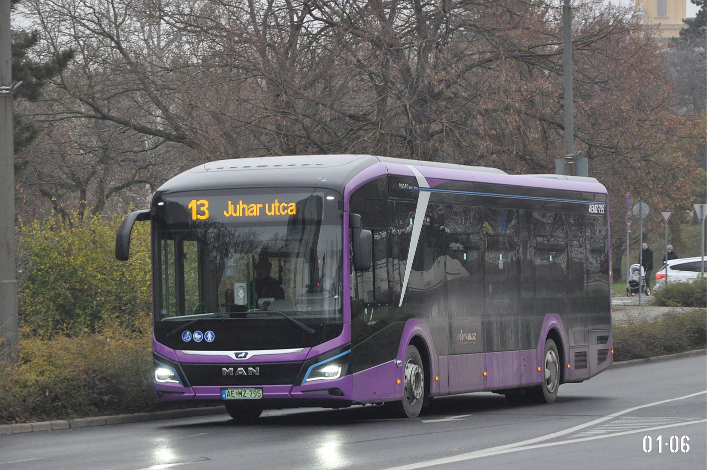 Венгрия, MAN 12C Lion's City 12 E NL367 № AE MZ-795