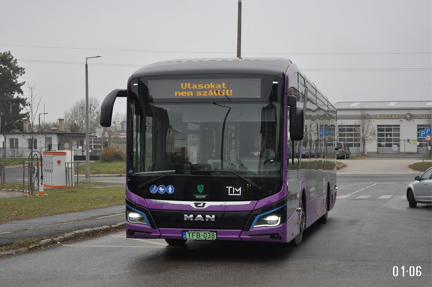Венгрия, MAN 12C Lion's City 12 E NL367 № TFB-038