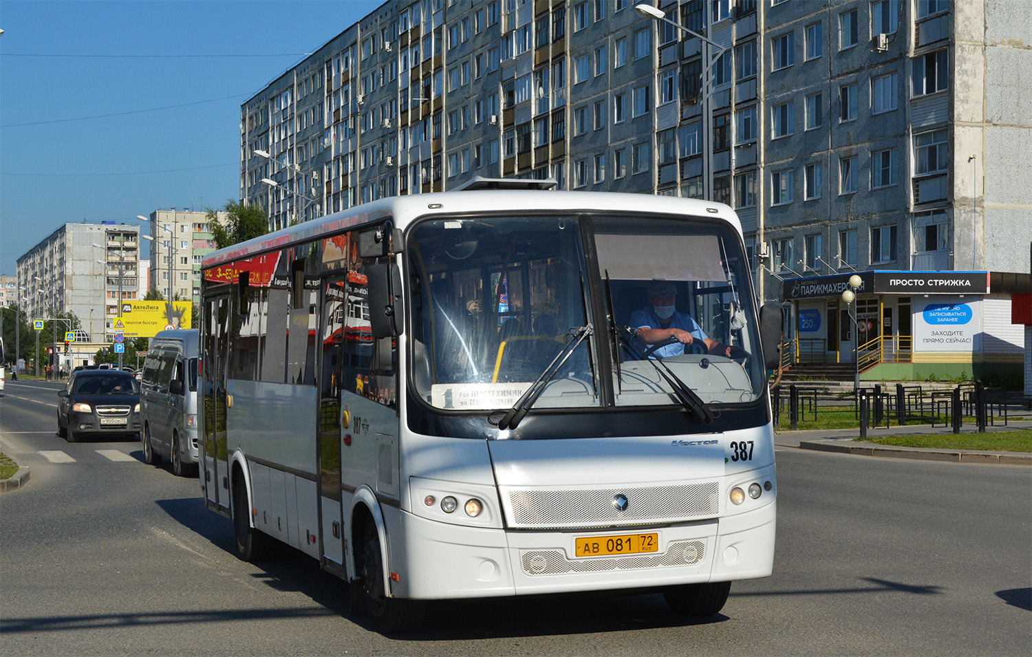 Тюменская область, ПАЗ-320414-05 "Вектор" (1-2) № 387