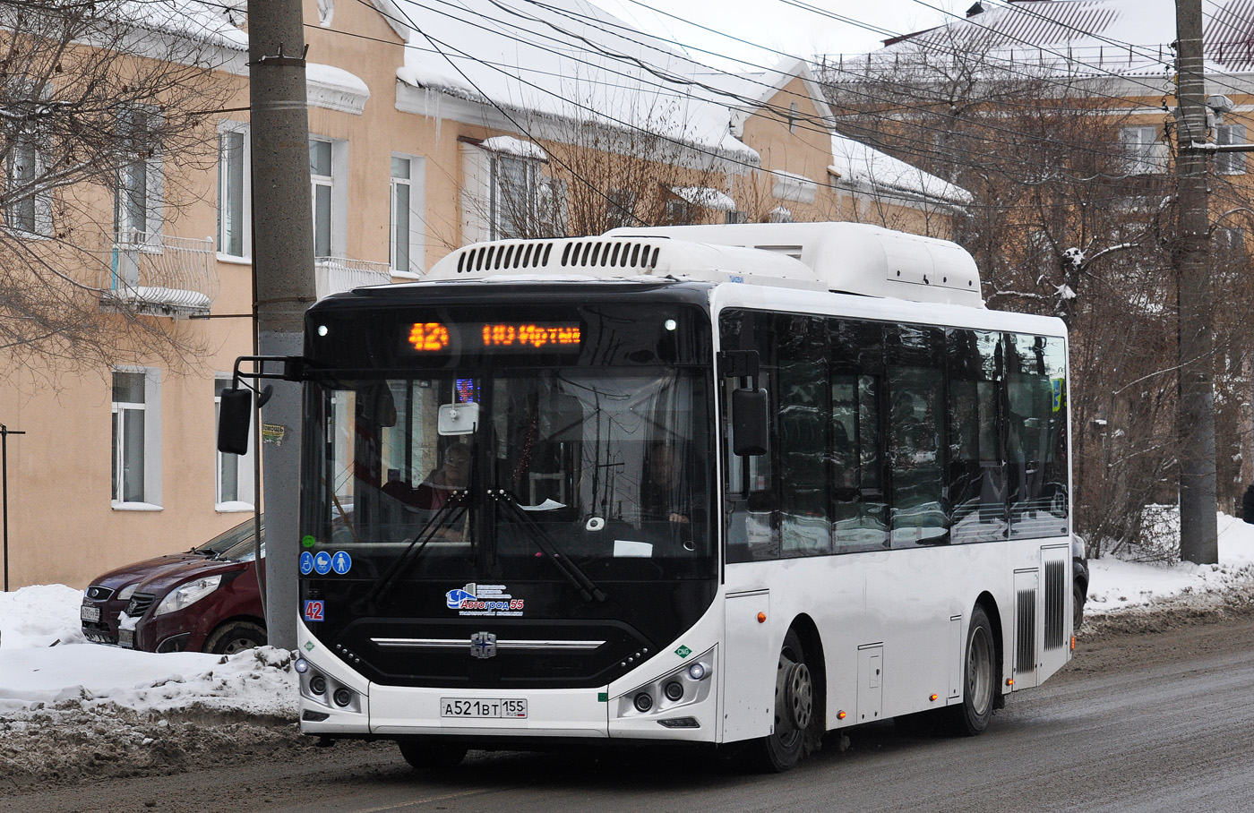 Омская область, Zhong Tong LCK6860HGN № 6148