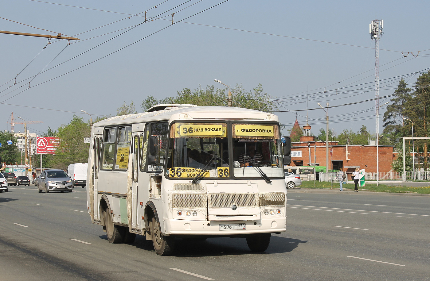 Челябинская область, ПАЗ-32054 № Т 596 ТТ 174