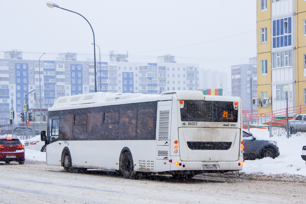 Ханты-Мансийский АО, ЛиАЗ-5292.67 (CNG) № 86257