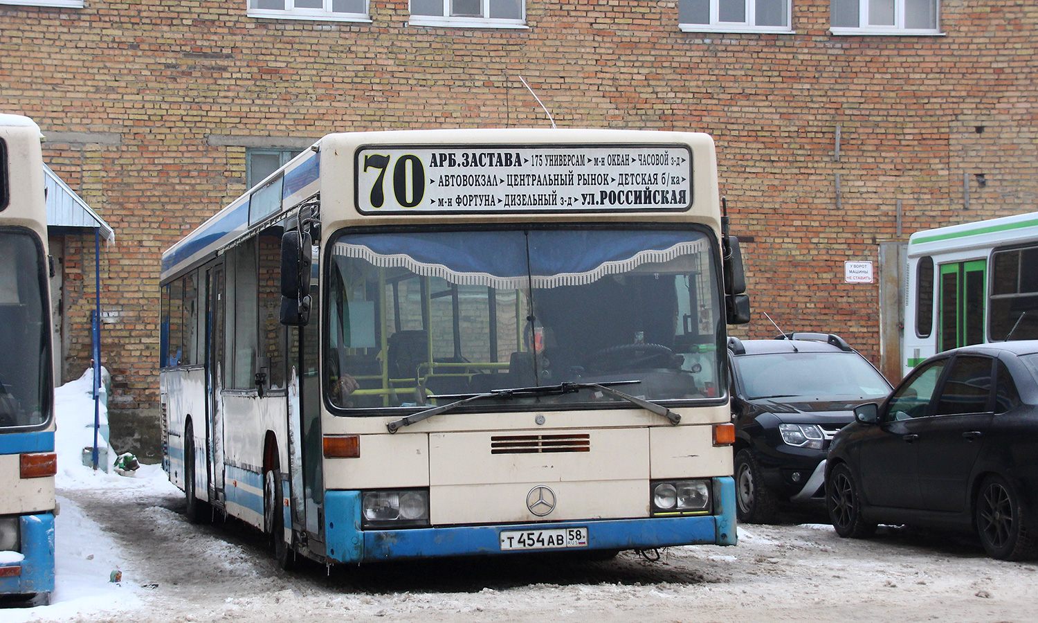 Пензенская область, Mercedes-Benz O405N2 № Т 454 АВ 58