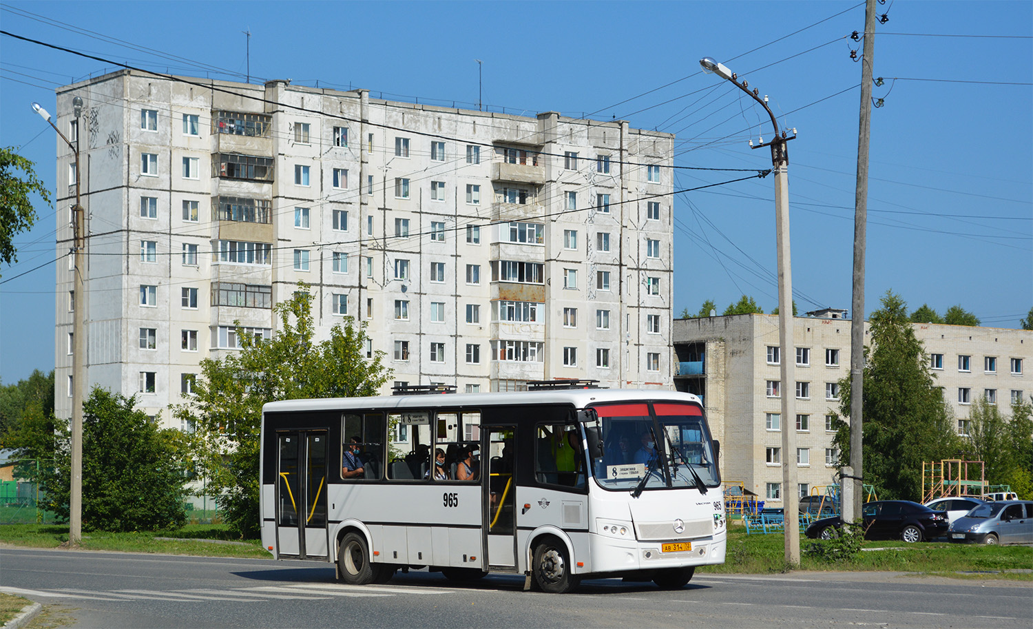 Тюменская область, ПАЗ-320414-05 "Вектор" (1-2) № 965