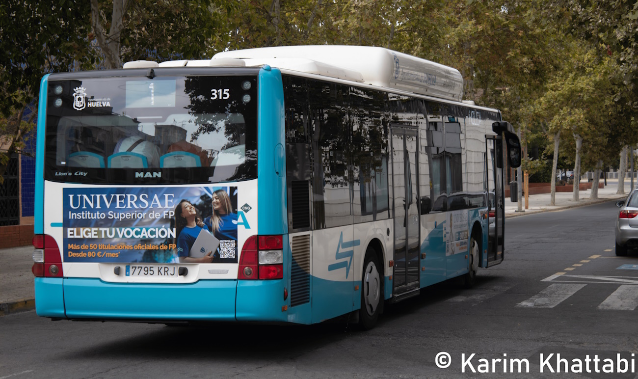 Испания, MAN A21 Lion's City NL273 CNG № 315