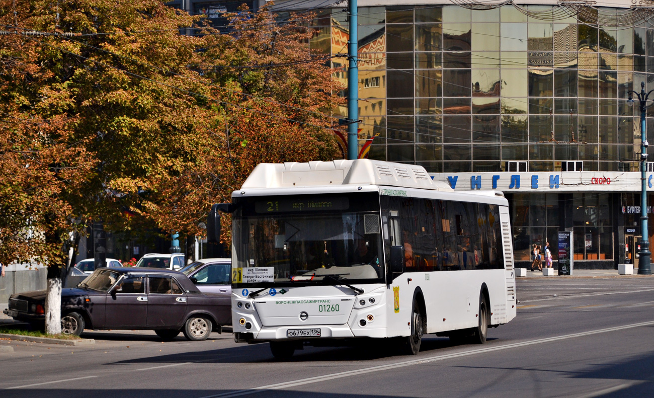 Воронежская область, ЛиАЗ-5292.67 (CNG) № 01260