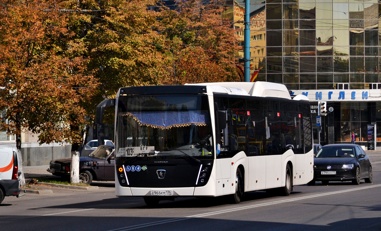 Варонежская вобласць, НефАЗ-5299-40-57 (CNG) № Е 966 КМ 136