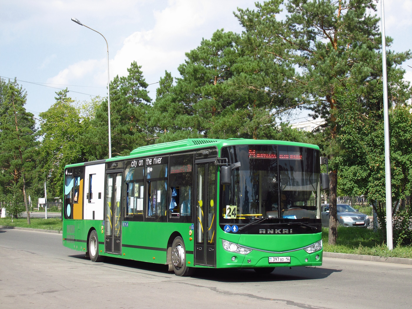 Павлодарская область, Ankai HFF6127GZ-4 (СарыаркаАвтоПром) № 397 BD 14