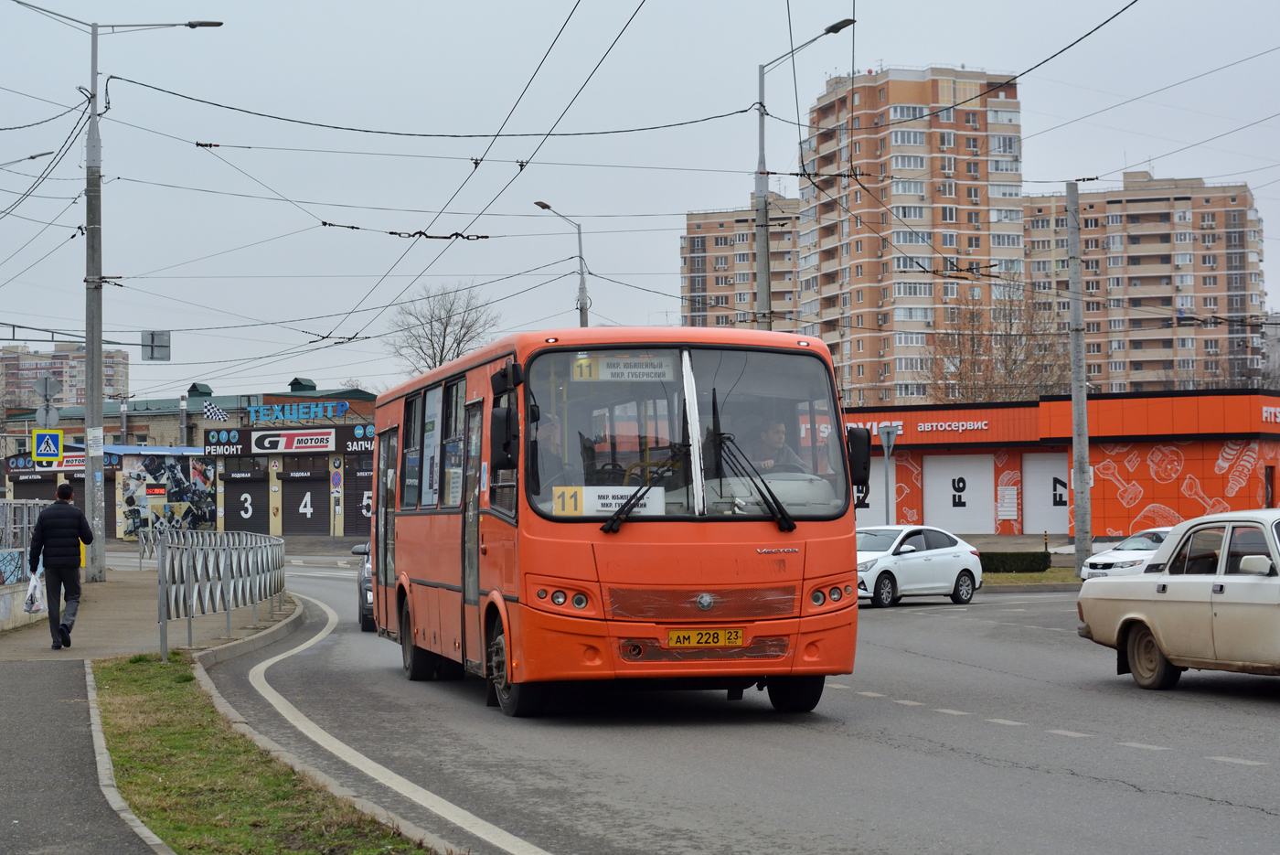 Краснодарский край, ПАЗ-320414-05 "Вектор" (1-2) № АМ 228 23