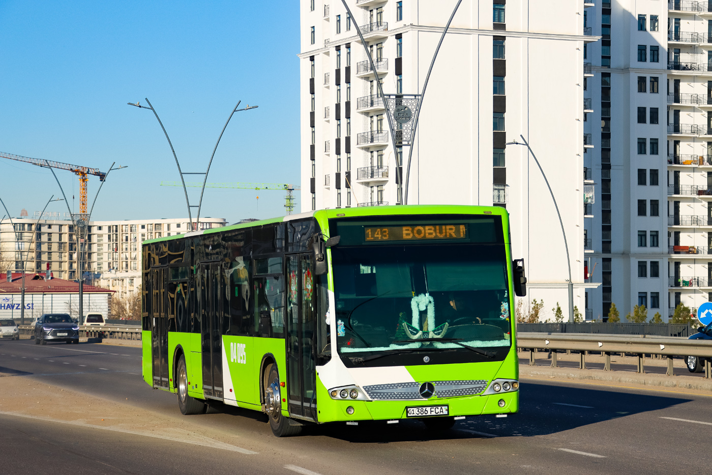 Узбекистан, Mercedes-Benz Conecto II № 04095