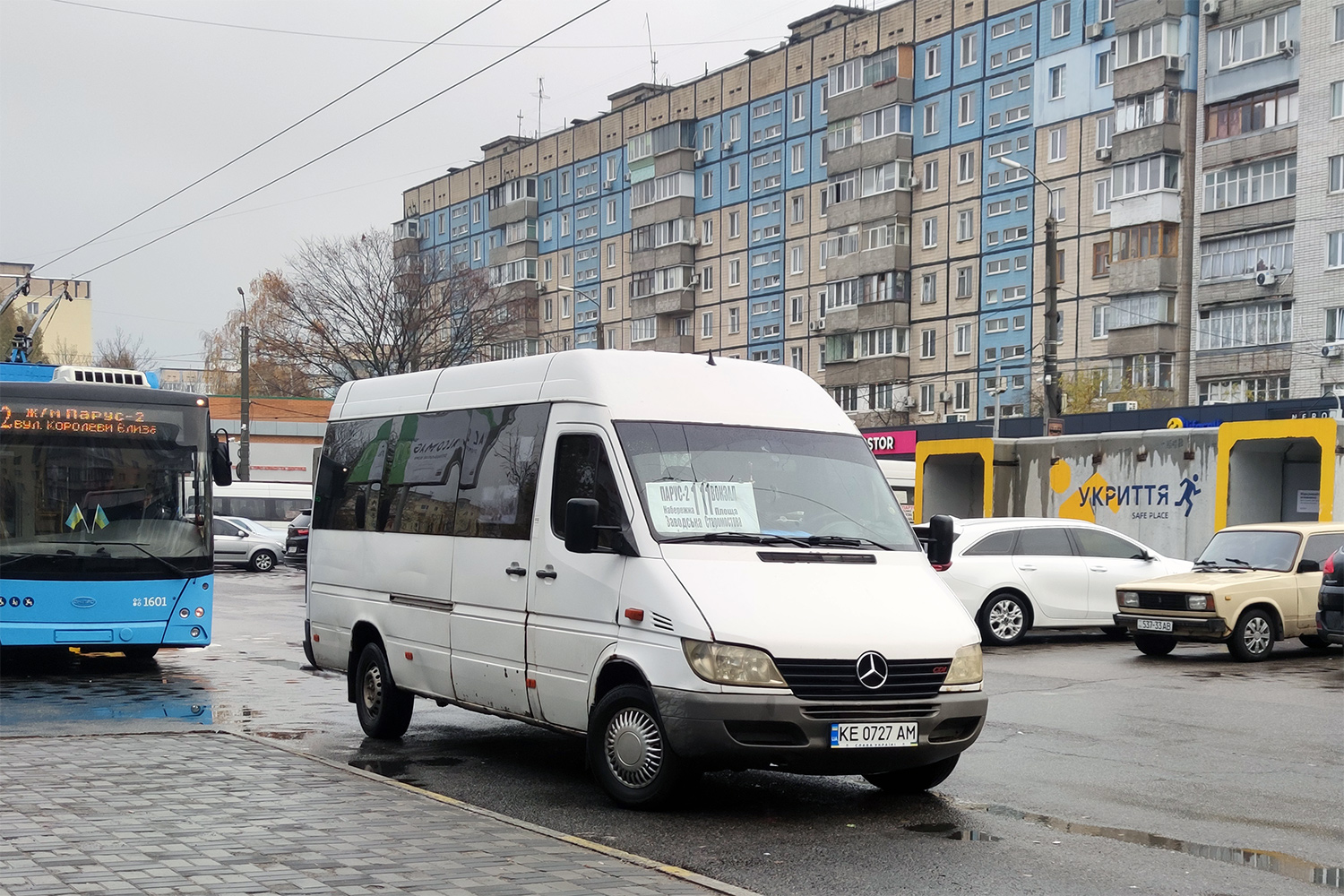 Днепропетровская область, Mercedes-Benz Sprinter W903 311CDI № KE 0727 AM