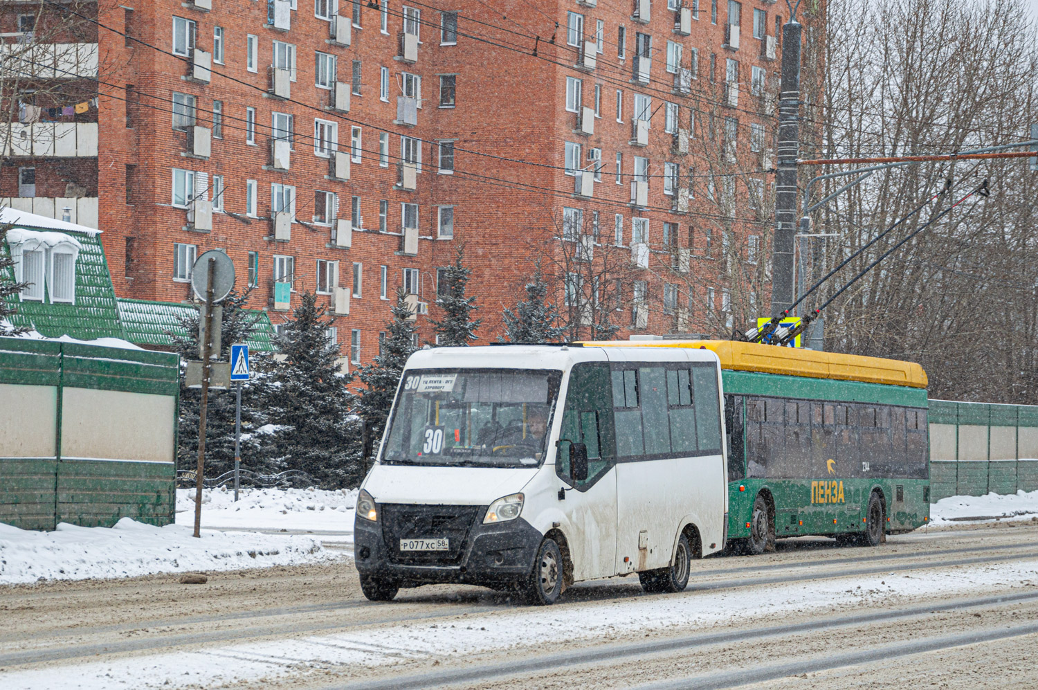 Пензенская область, ГАЗ-A64R42 Next № Р 077 ХС 58