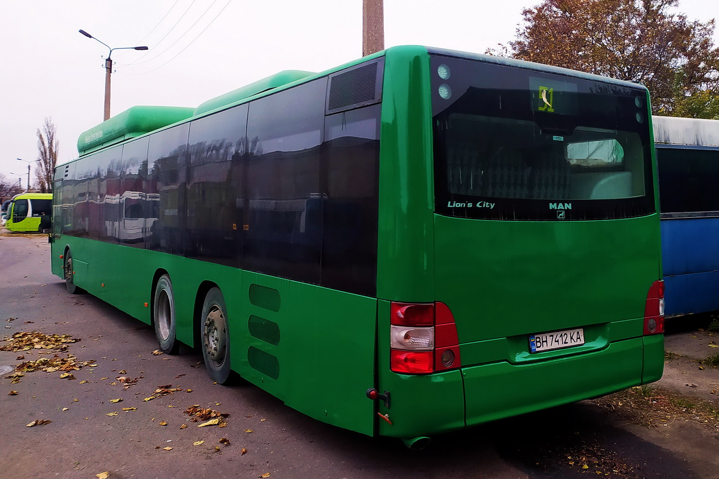 Одесская область, MAN A26 Lion's City LL NL313-15 CNG № BH 7412 KA