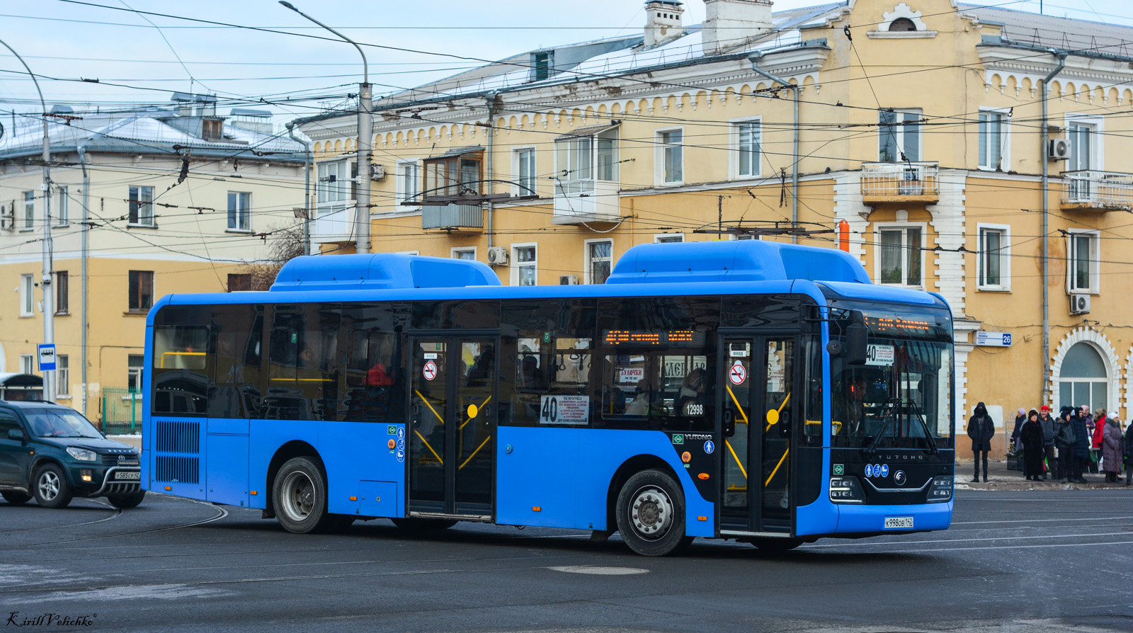 Кемеровская область - Кузбасс, Yutong ZK6116HG № 12998