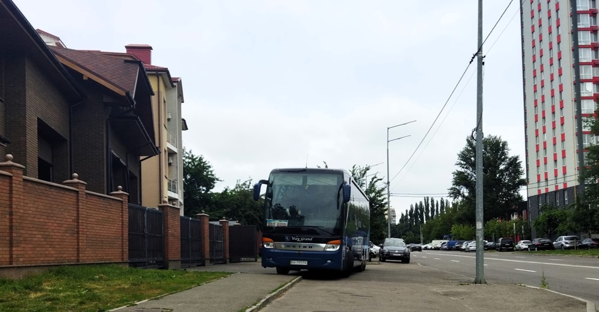 Киев, Setra S416HDH facelift № AA 7171 PA