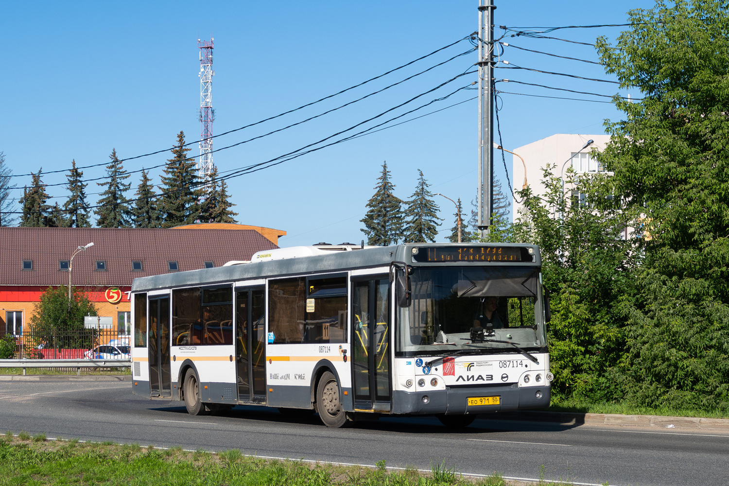 Московская область, ЛиАЗ-5292.60 № 087114