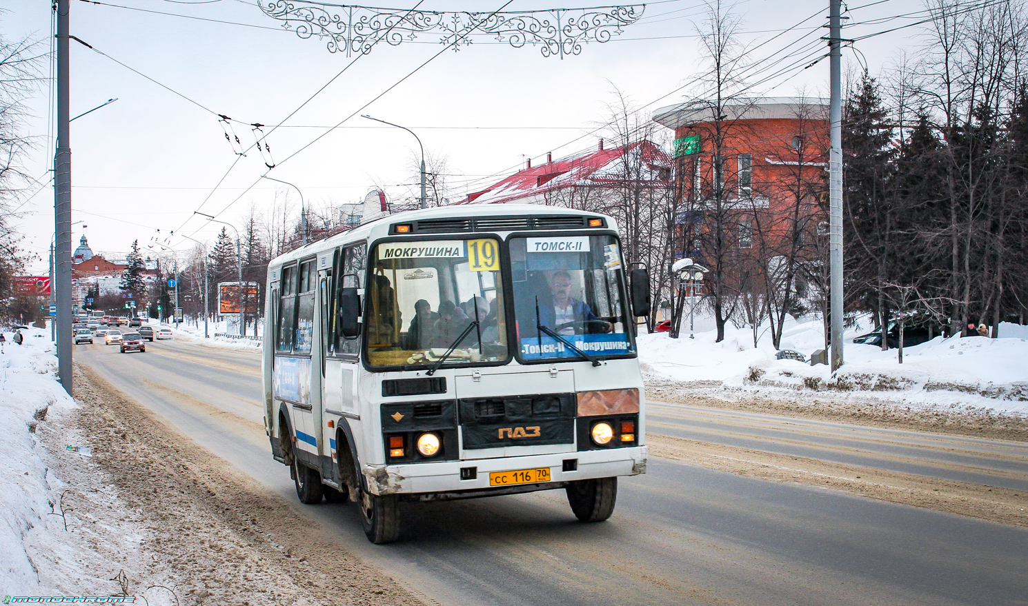 Томская область, ПАЗ-32054 № СС 116 70