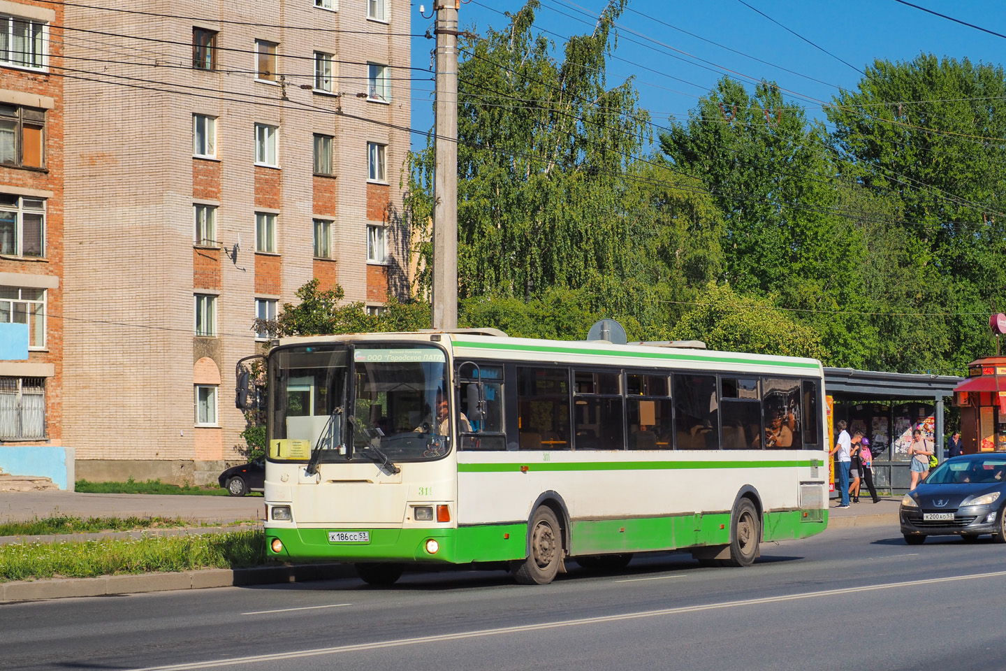 Новгородская область, ЛиАЗ-5293.53 № 311