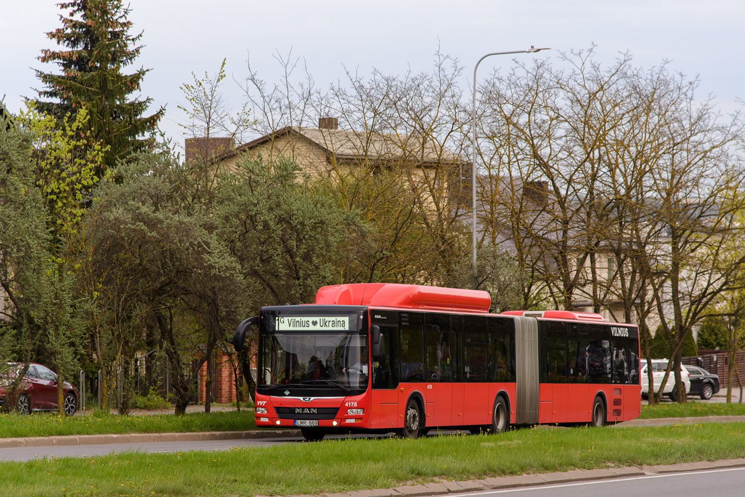 Литва, MAN A23 Lion's City G NG313 CNG № 4176