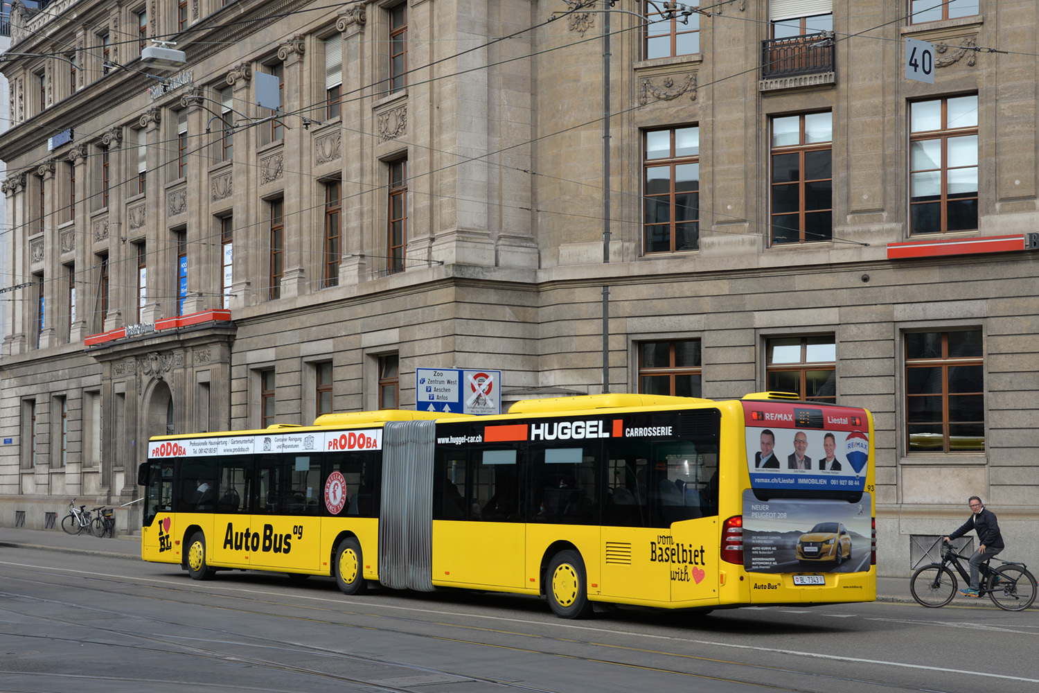 Швейцария, Mercedes-Benz O530G Citaro facelift G № 93