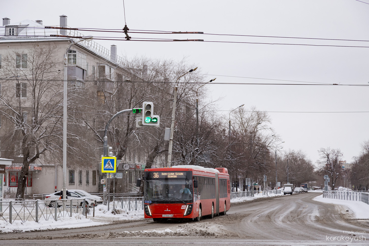 Татарстан, МАЗ-216.047 № 681