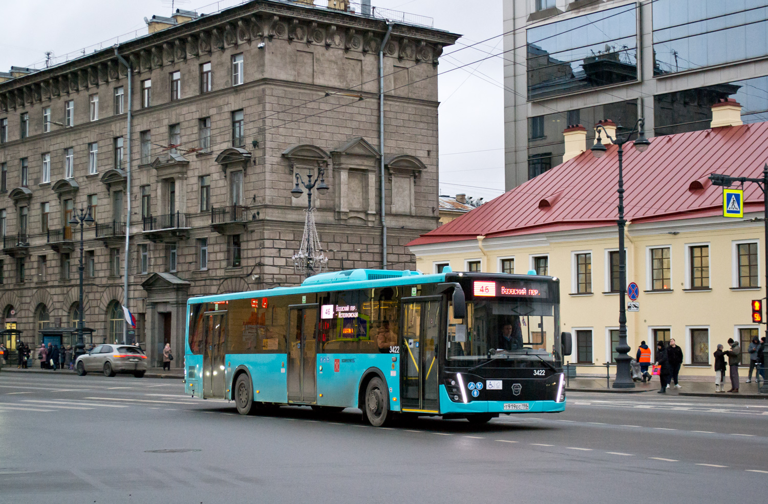 Санкт-Петербург, ЛиАЗ-5292.65 № 3422