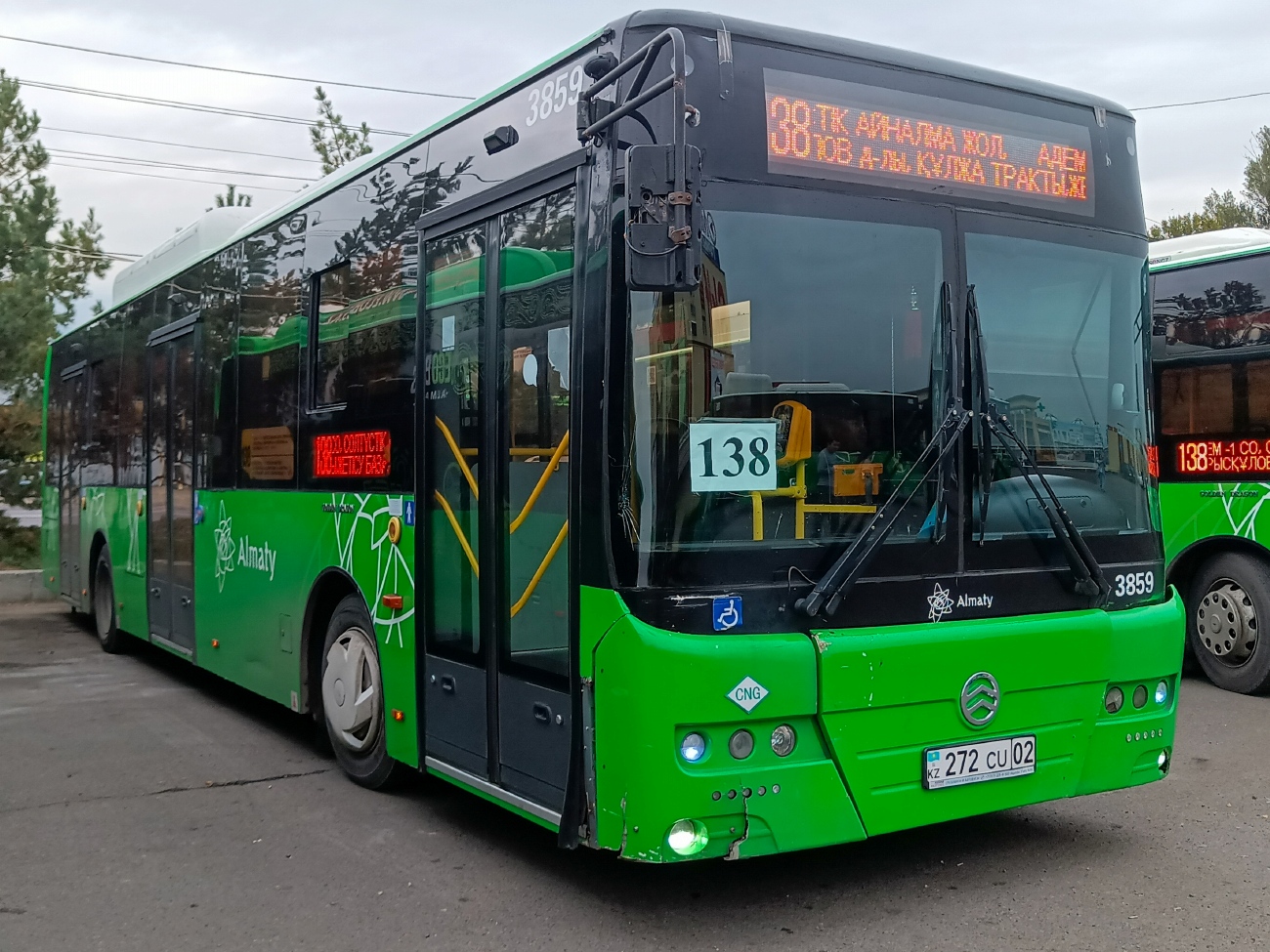 Алматы, Golden Dragon XML6125CN (Hyundai Trans Auto) № 3859