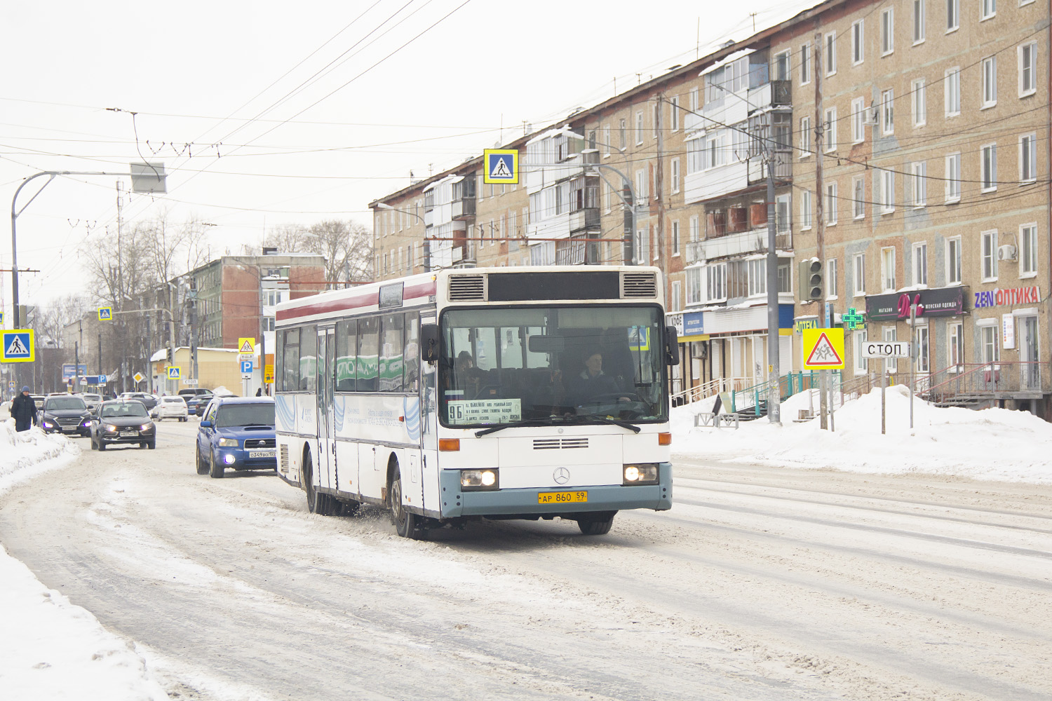 Пермский край, Mercedes-Benz O407 № АР 860 59