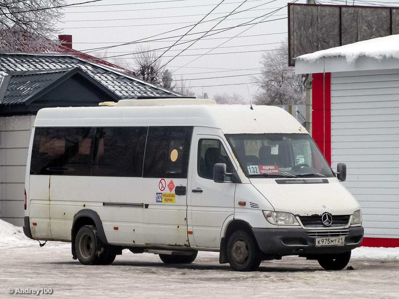 Чувашия, Луидор-223237 (MB Sprinter Classic) № К 975 МТ 21