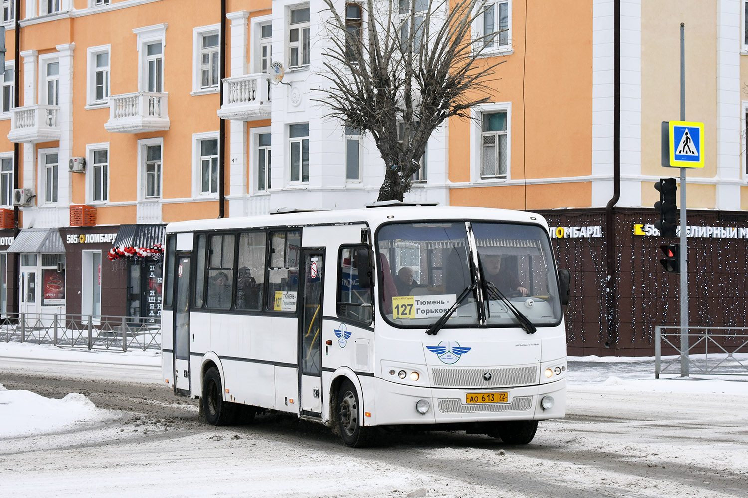 Тюменская область, ПАЗ-320412-05 "Вектор" № АО 613 72