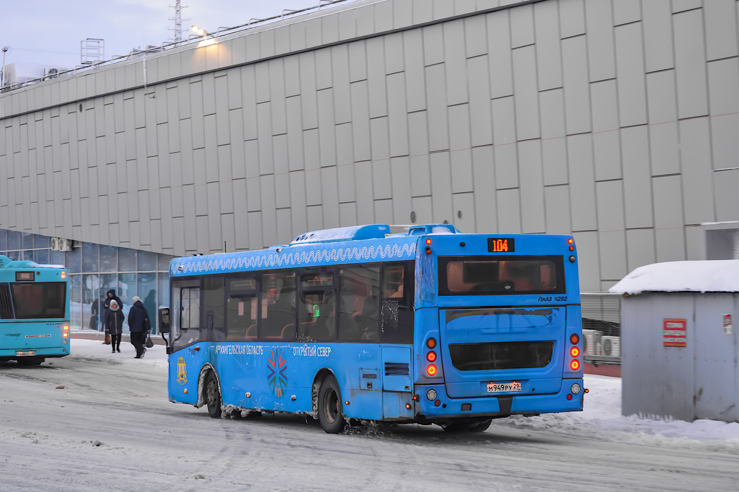 Архангельская область, ЛиАЗ-4292.60 (1-2-1) № 7109