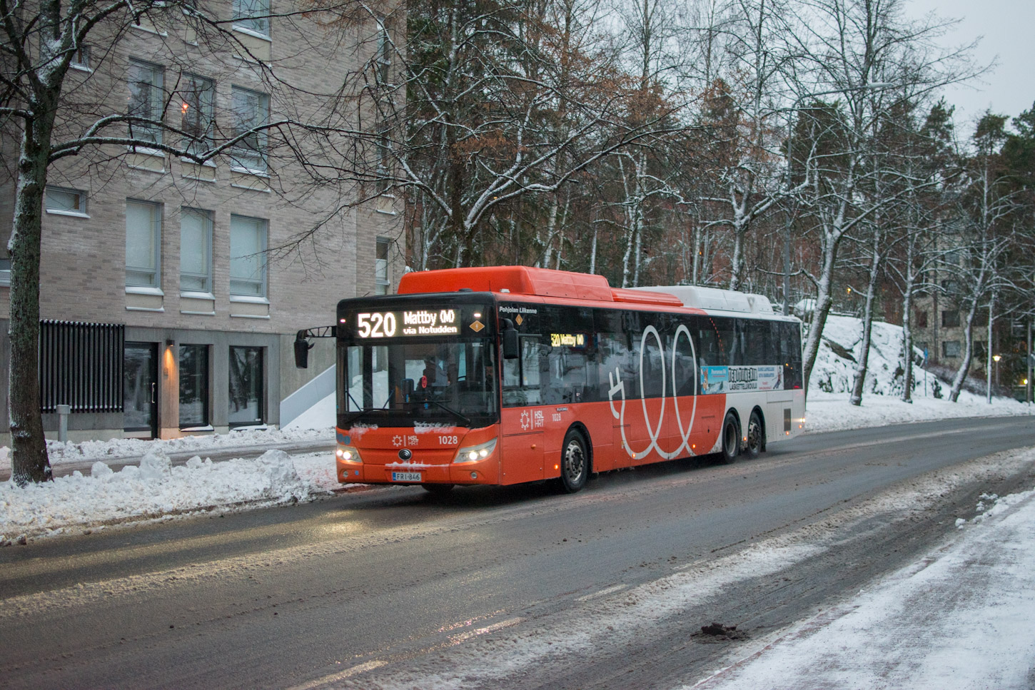Финляндия, Yutong E15 № 1028