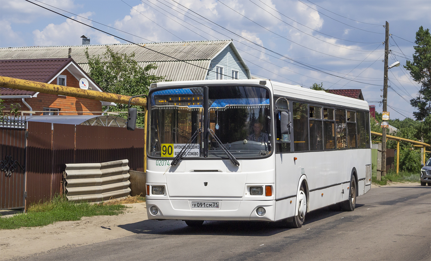 Воронежская область, ЛиАЗ-5293.53 № 02074