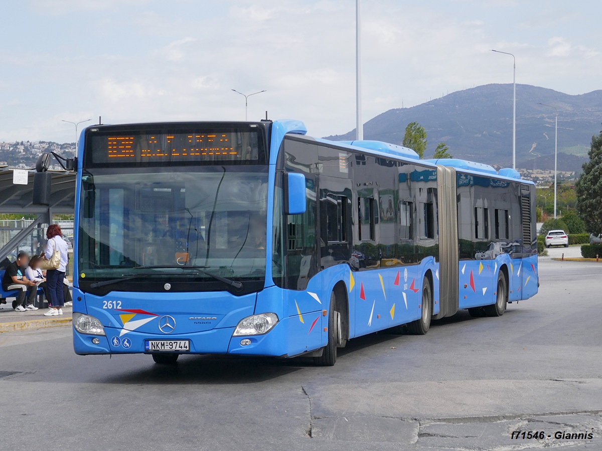 Греция, Mercedes-Benz Citaro C2 G № 2612