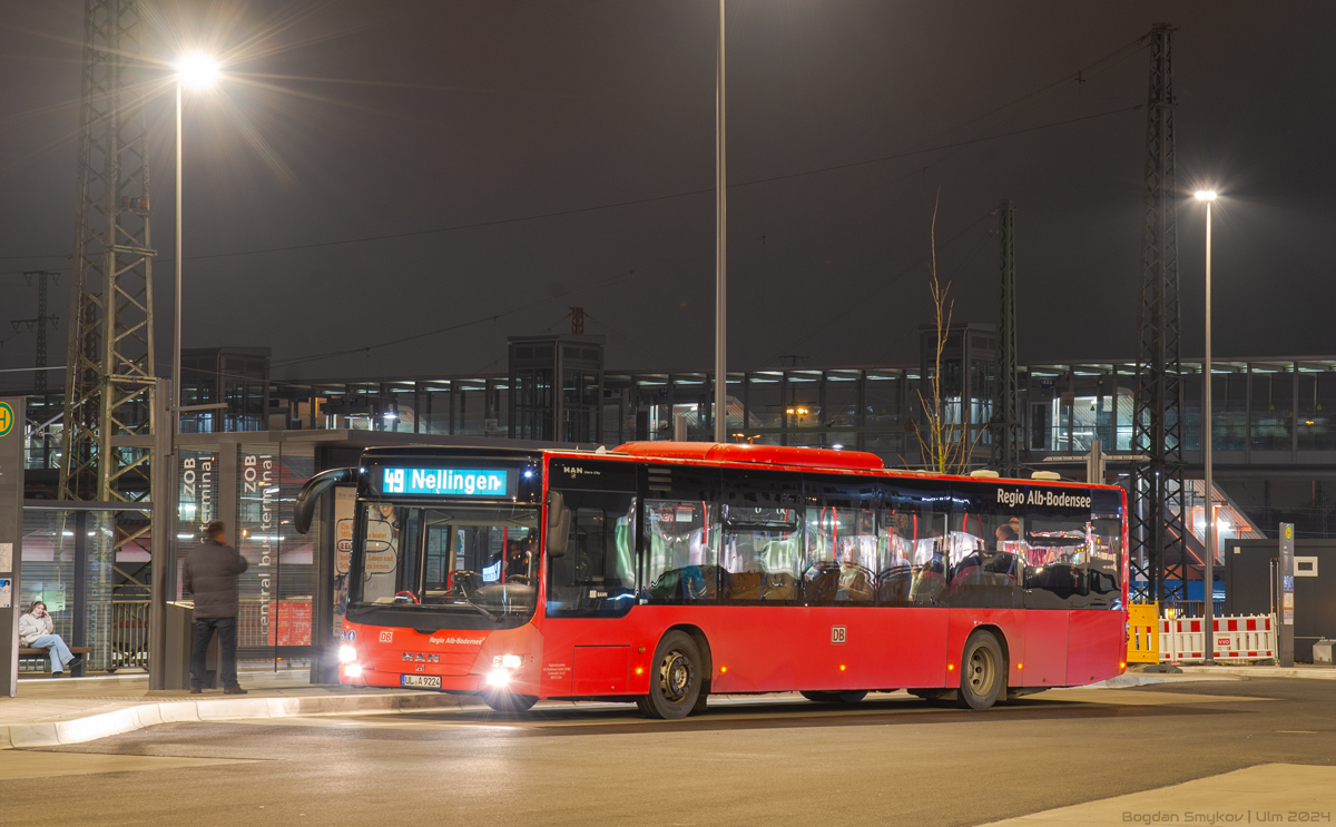 Баден-Вюртемберг, MAN A20 Lion's City Ü NÜ323 № 9224