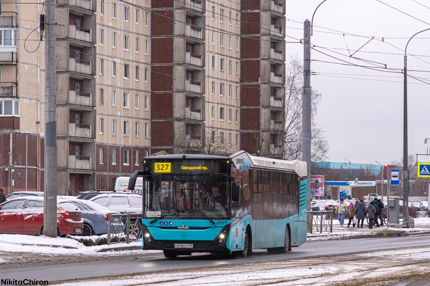 Санкт-Петербург, МАЗ-303.065 № 8199