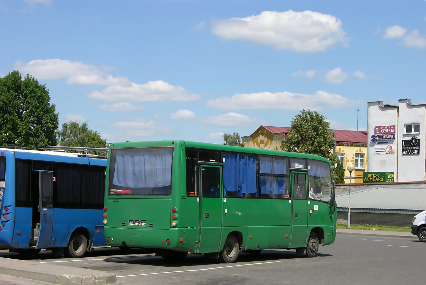 Гродненская область, Неман-420224-11 № 011478; Гродненская область, МАЗ-256.270 № 010122