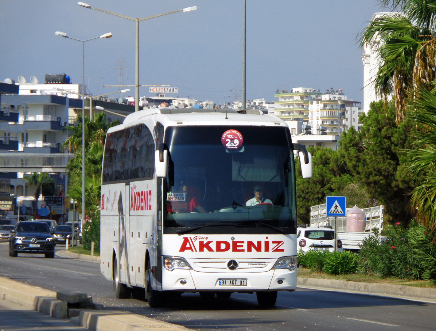 Турция, Mercedes-Benz Travego II SHD 15SHD № 31 AKT 01