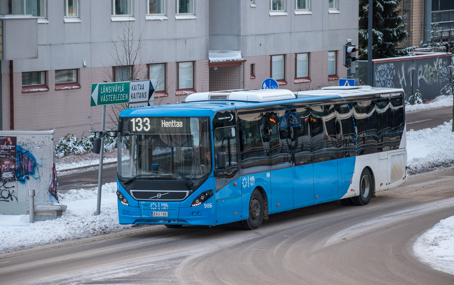 Финляндия, Volvo 8900LE № 986