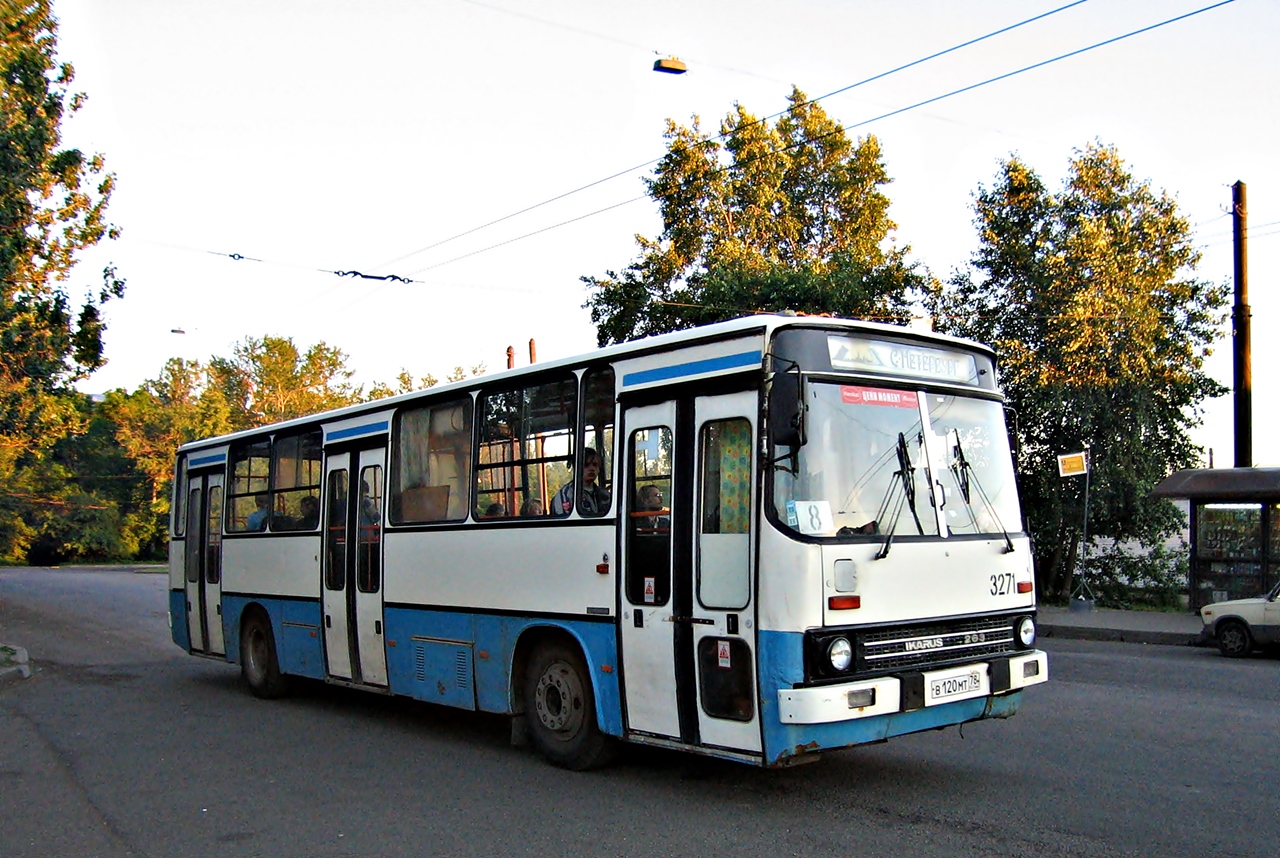 Санкт-Петербург, Ikarus 263.10 № 3271