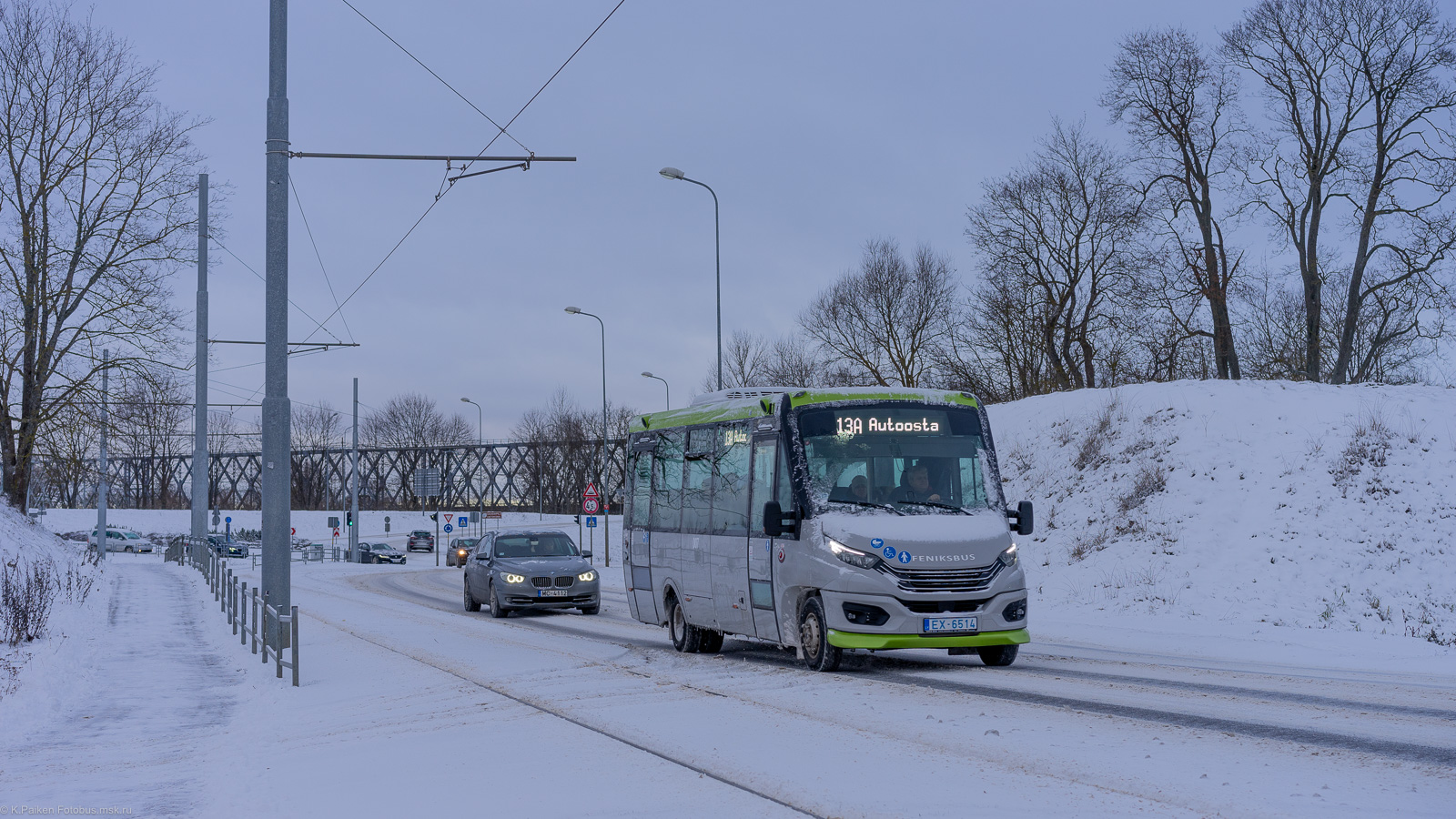 Латвия, Feniksbus FBI II 83M-E № 007