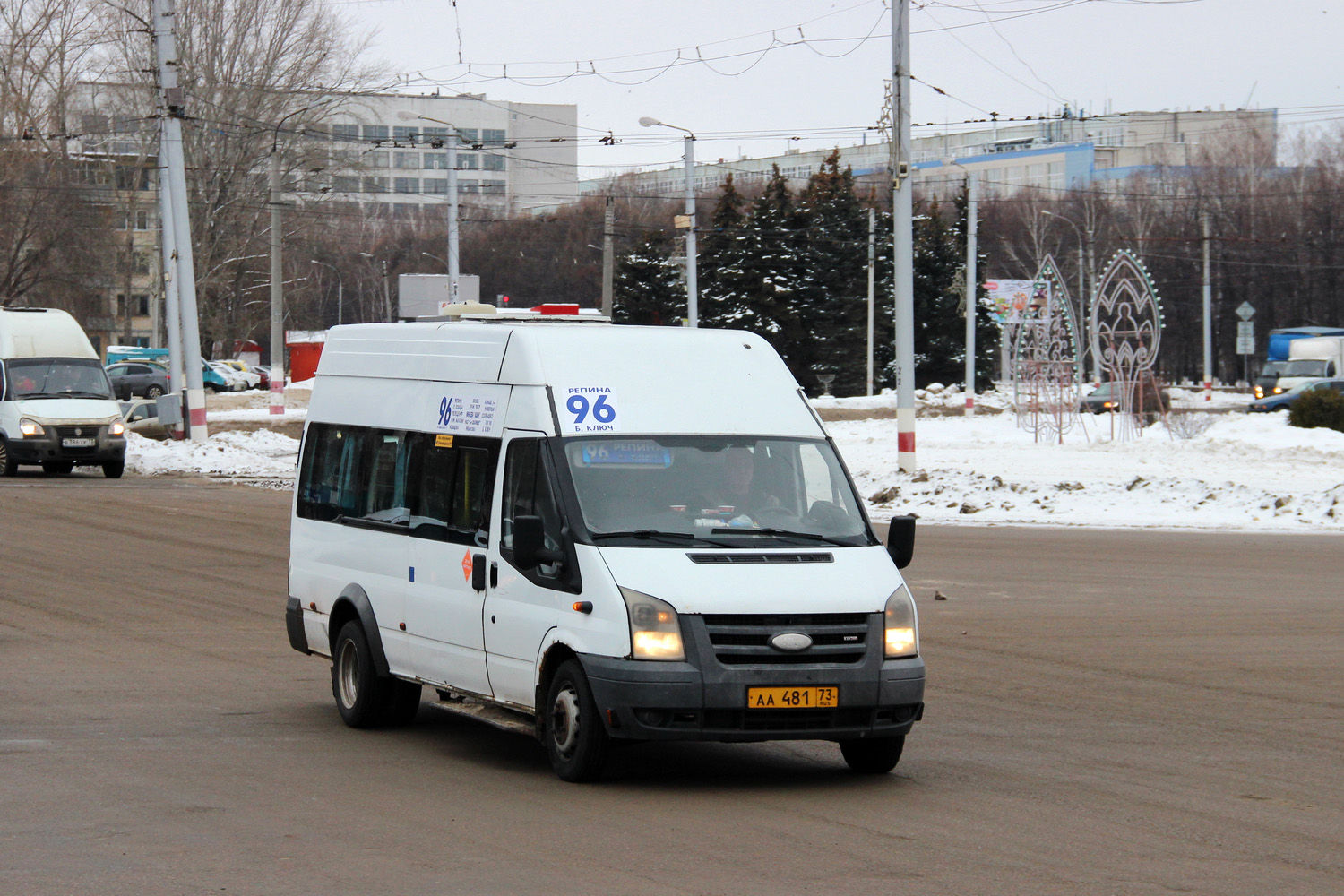 Ульяновская область, Нижегородец-222702 (Ford Transit) № АА 481 73