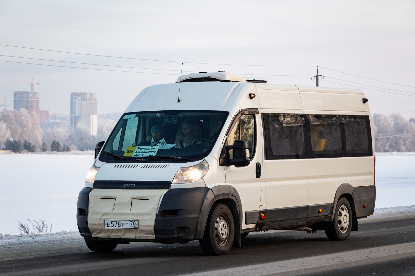 Томская область, Нижегородец-2227SK (Peugeot Boxer) № Е 578 РТ 70