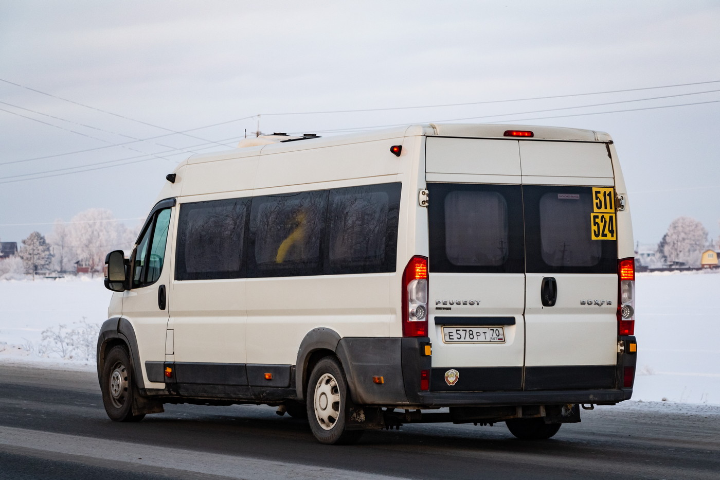 Томская область, Нижегородец-2227SK (Peugeot Boxer) № Е 578 РТ 70